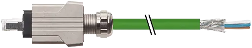 RJ45 Push Pull St. 0° freies Ltg-ende AIDA von Murrelektronik Herstellernummer: 7000-74601-7960300 Preiswert