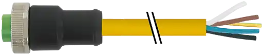 7/8'' (Mini) Bu. 0° freies Ltg.-ende von Murrelektronik Herstellernummer: 7700-A5021-UBD0300 Direkt Vom Hersteller